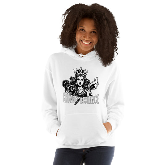 hoovz-crowned-in-silence-hoodie-white-model-front-lifestyle